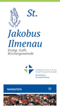 Mobile Screenshot of jakobuskirche-ilmenau.de